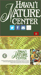 Mobile Screenshot of hawaiinaturecenter.org